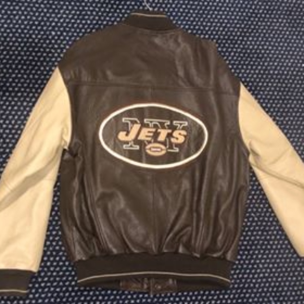 New York Jets Leather Jacket